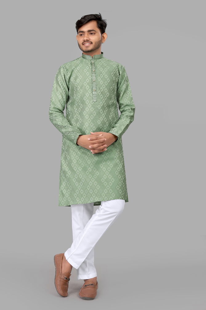 Pintex jacquard 1 Mens Kurta Pajama Manufacturers